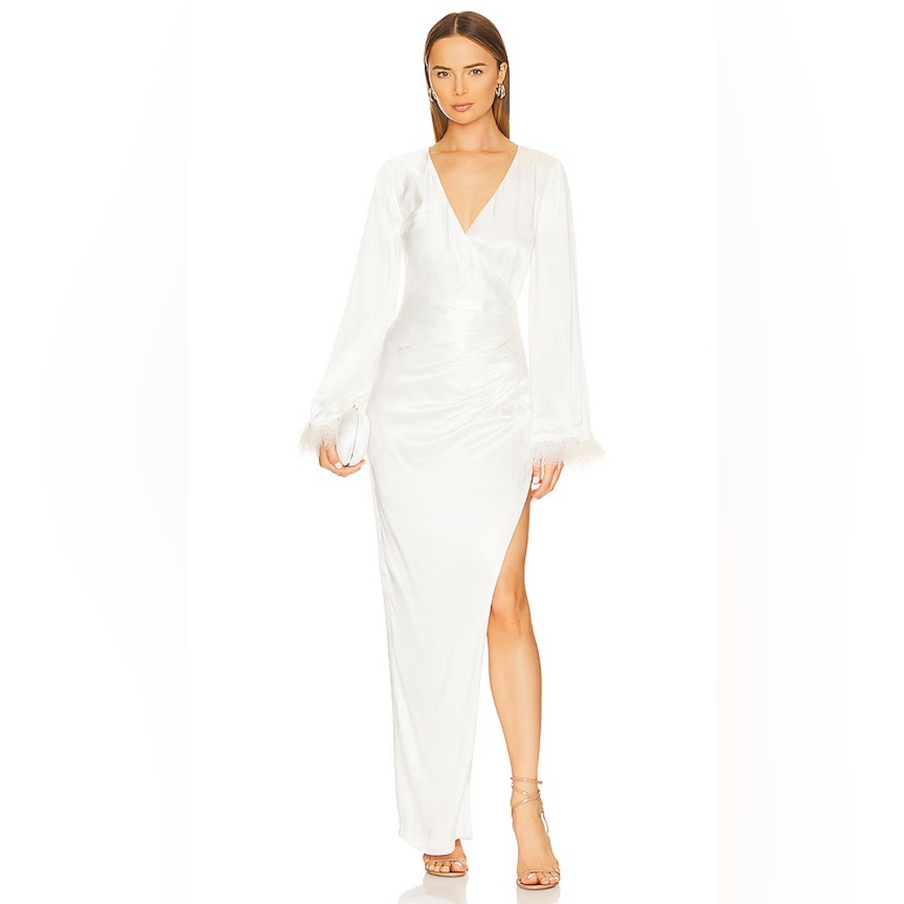 Lovers and Friends Feather Leith Gown